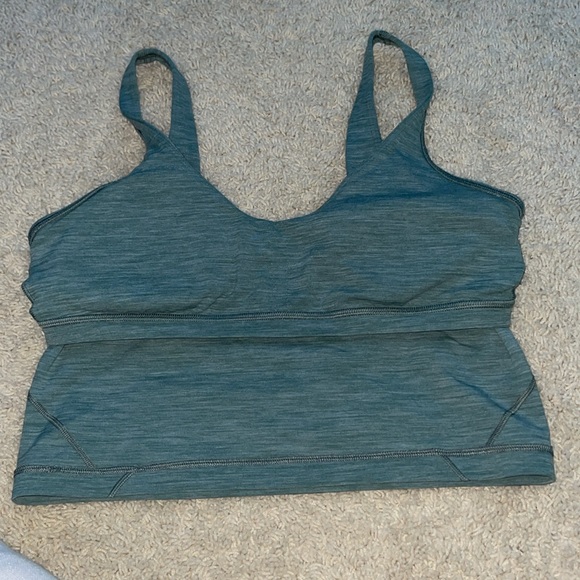 Heathered Tidewater Teal align tank - Picture 3 of 3